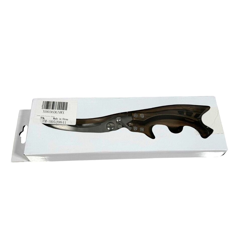 Kitchen Shears Bronze Poultry Heavy Duty Kitchen Scissors Stainless Steel NEW